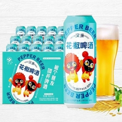 汉源花椒精酿啤酒500ml*6罐整箱易拉罐特四川雅安特产
